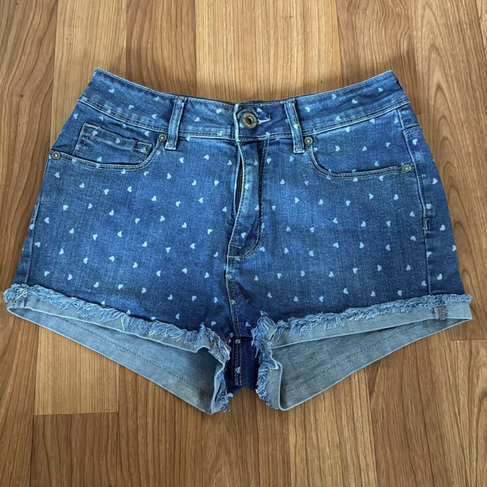 Pacsun heart printed shorts